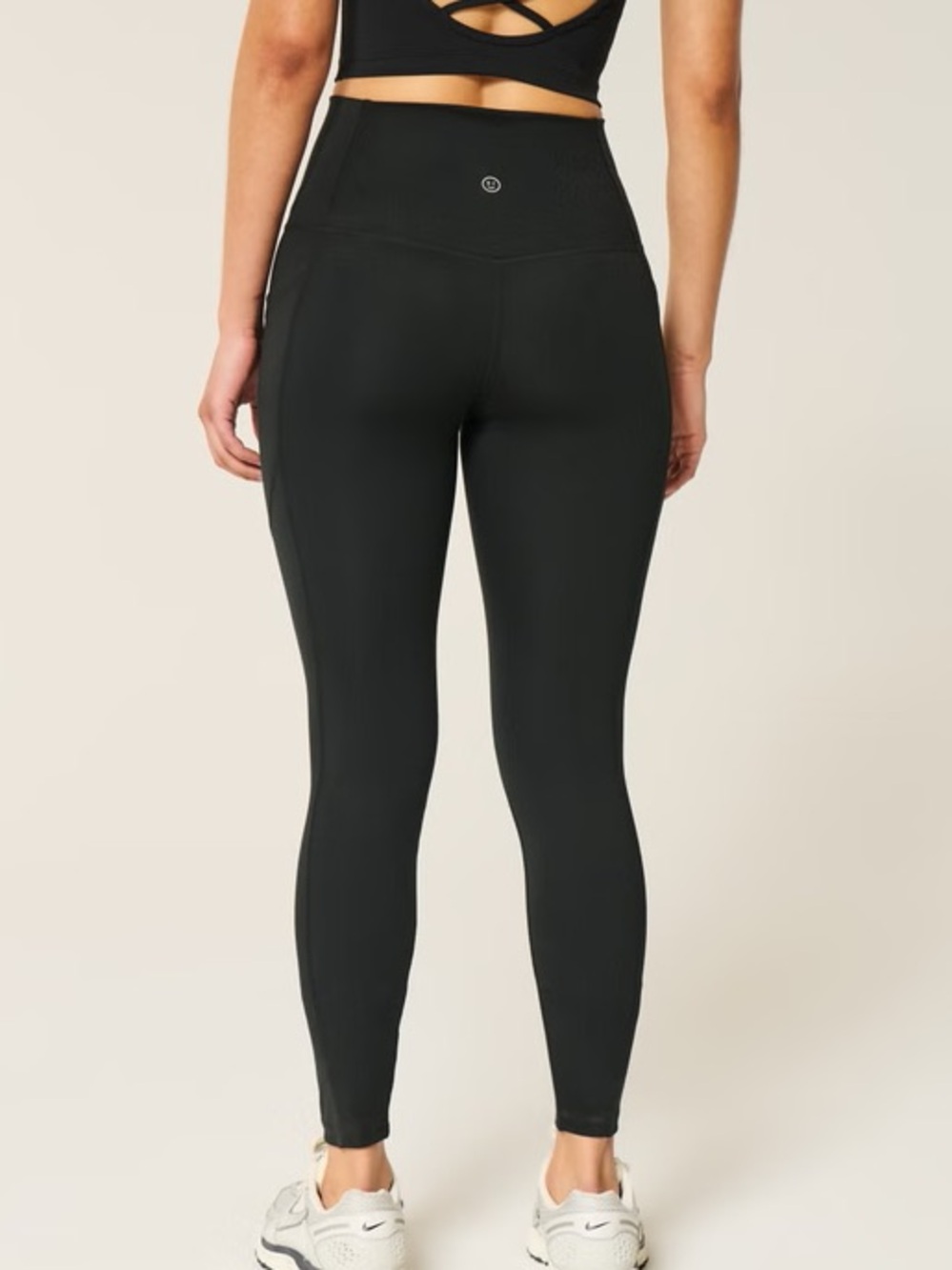 Gilly Hicks Active Pocket Leggings Black High Rise Athletic Size XS